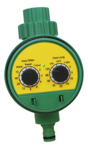 Temporizador De Riego Automático Con Múltiples Programas