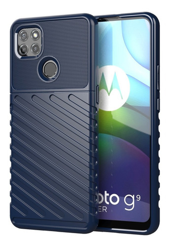Estuche Protector Textura Para Moto G9 Play Plus Power