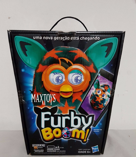 Furby Boom Originalhasbro Color Naranj Aplicacion En Espanol