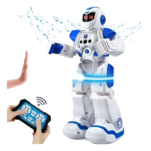 Robot Inteligente Para Niños Smart Control Remoto/gestos
