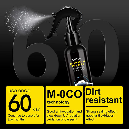 Cera En Aerosol Para Automóviles Top Coat Quick-coating, Rev