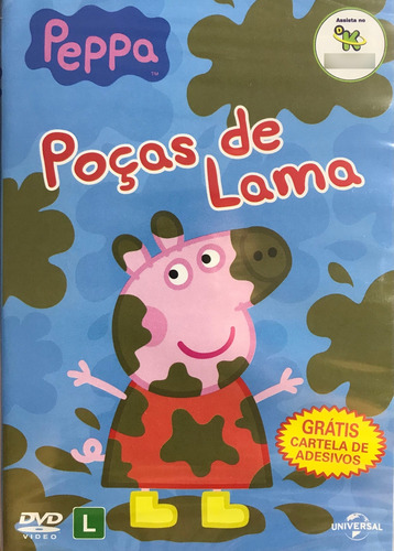 Dvd Peppa Pig - Poças De Lama E Mais Histórias