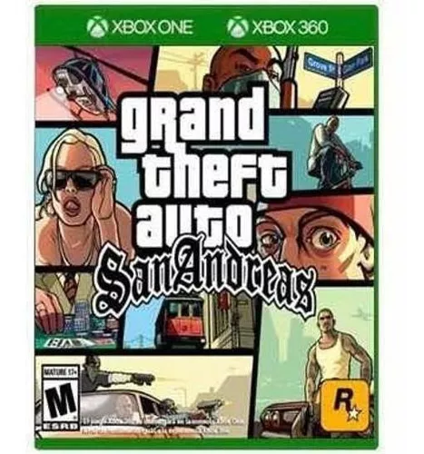 Jogo Gta Grand Theft Auto San Andreas Xbox 360 Xbox One