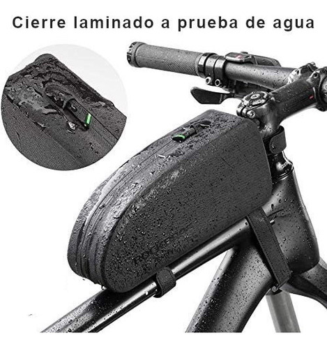 Bolso diseño minimalista para tubo superior Rockbros