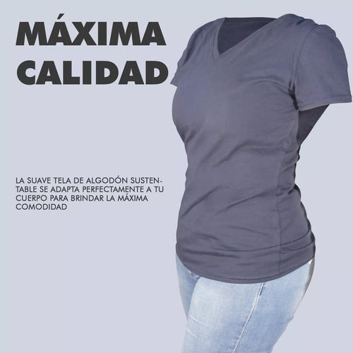 Playera Para Mujer Fruit Of The Loom Dama Manga Corta
