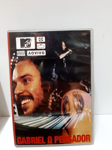 Dvd Original Gabriel O Pensador - Mtv Ao Vivo