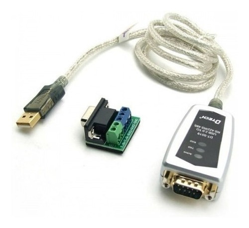 Conversor Usb Rs422 Rs485 P/ Clp Cabo 0,50m Dtech Dt-5019