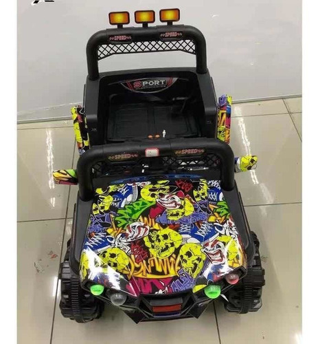 Imagen 4 de 9 de Carro Jeep Eléctrico Para Niño/a