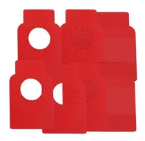 Comprar 3 X 100 Etiquetas Para Botellas De Vino, Etiquetas Rojo