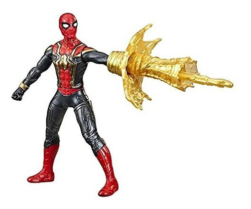 Figura De Acción 6'' Spider Man Película Web Spin  Con