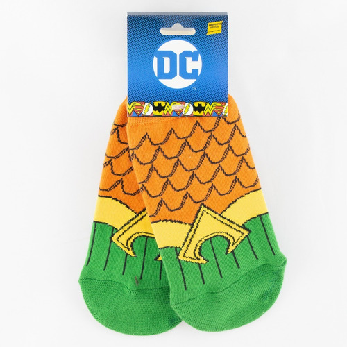 Imagen 2 de 3 de Medias Soquete - Dc Comics - Aquaman