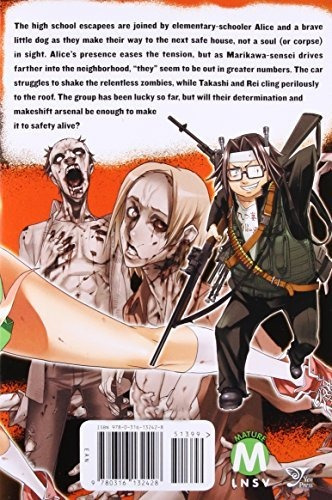 Highschool Of The Dead, Vol. 3 (highschool Of The Dead, 3), De Sato, Daisuke. Editorial Yen Press, Tapa Blanda En Inglés, 2011