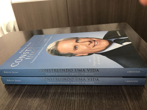 Imagem 4 de 5 de Construindo Uma Vida, Livro Roberto Justus