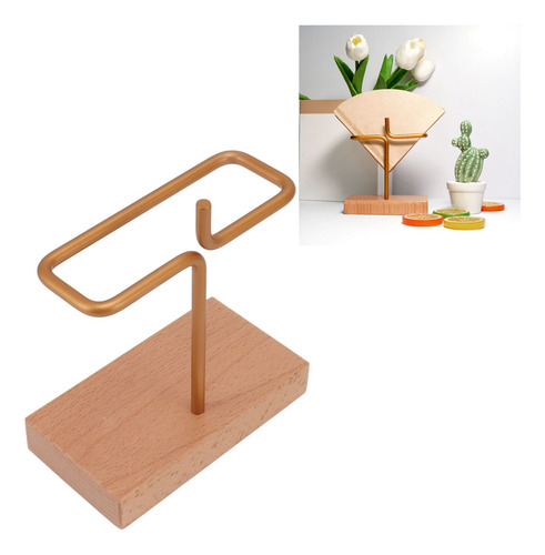 Dispensador De Papel Para Filtro De Café Hand Drip, Soporte