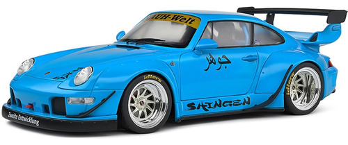 Porsche 911 Type 993 Bodykit Shingen Rwb Escala 1:18 Solido