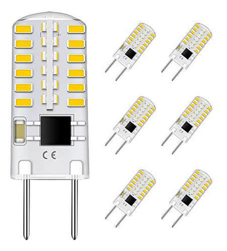 G8 Led Bulb Dimmable, T4 Bi-pin Jcd Type Base, 6000k Da...