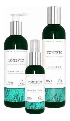 Grandha Kit Tonific Flores & Vegetais