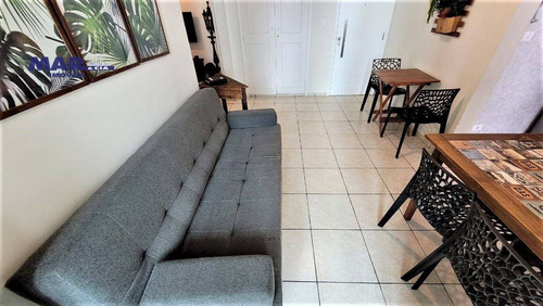 Imagem 3 de 13 de Apartamento À Venda Na Praia Das Pitangueiras Em Guarujá - 70 Metros Úteis - 2 Dormitórios - Sacada - 1 Vaga De Garagem - Ap11193