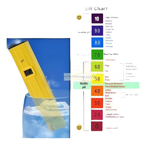 Medidor De Ph Digital De Bolsillo Pluma Tipo + Tds Medidor P