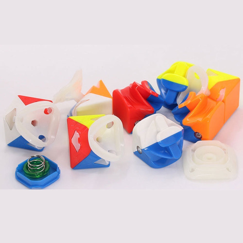 Cubo Mágico Profissional Gan 356 I Magnético Bluetooth Cor Da Estrutura Stikerless