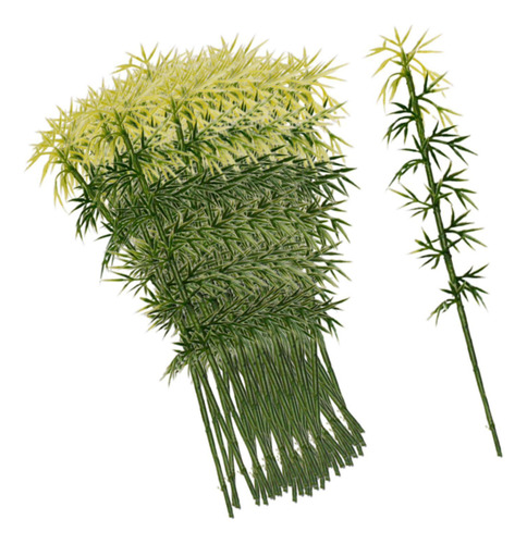 Modelo De 100 Piezas De Árboles De Bambú, Árboles 10 Cm
