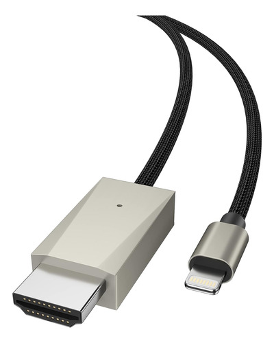 [apple Mfi Certified] Adaptador Lightning Hdmi iPhone T...