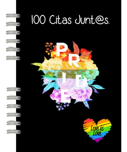 Libro 100 Citas Para Hacer Juntos Pride Flower