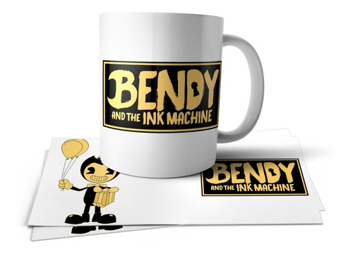 Bendy And The Ink Machine Taza Polimero Tu Propio Estilo