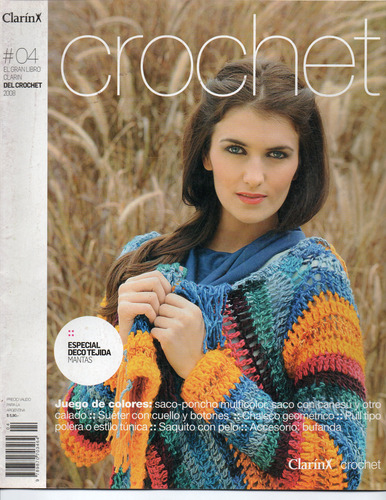 El Gran Libro Del Crochet Clarin 2008 8 Fasciculos (Usado)