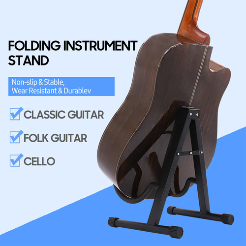 Soporte Plegable Para Guitarra, Violonchelo, Bajo Folk