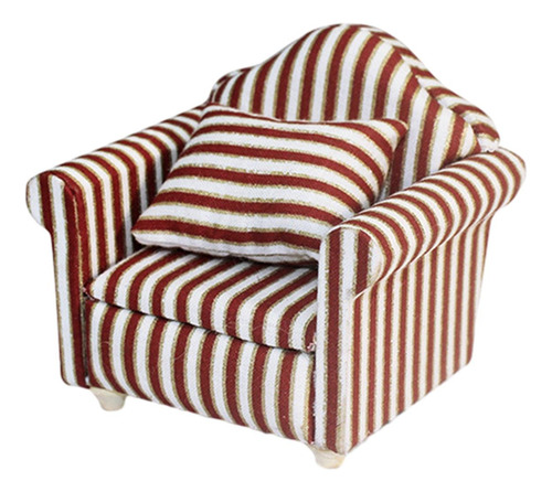 Muebles De Sofá Para Casa De Muñecas, Modelo De Escena A