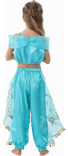 . Disfraz De Princesa De Jazmín For Niñas Vestido