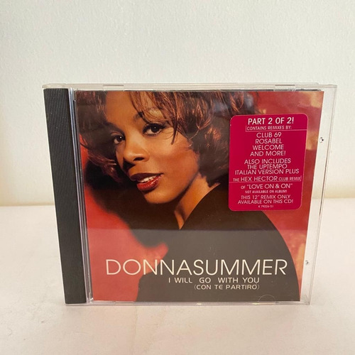 Donna Summer  I Will Go With You Cd Us [usado]