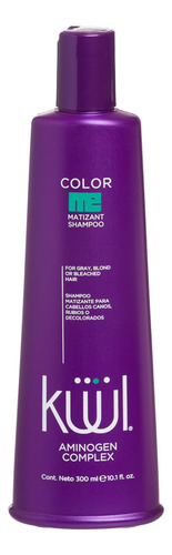 ChampĂș Kuul Matizant Para Cabello Rubio, Plateado O Con Mech