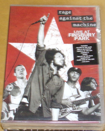 Rage Against The Machine Live At Finsbury Park Dvd Kktus