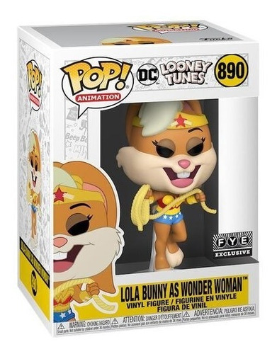Funko Pop! Animation Lola Bunny As Wonder Woman