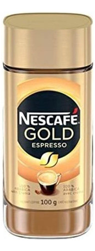 Nescafé Espresso Oro Del Café Instantáneo, 100 G Jar - Impor