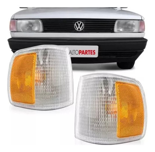 Juego Par Faro Giro Vw Gol Senda Saveiro 1991 1992 1993 1994