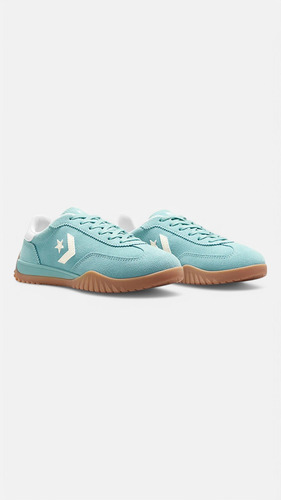 Zapatillas Converse Run Star Trainer Core Celeste Marrón