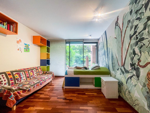 470 M2. Sofisticado Dúplex Amoblado-con Gran Jardín-5d+4b