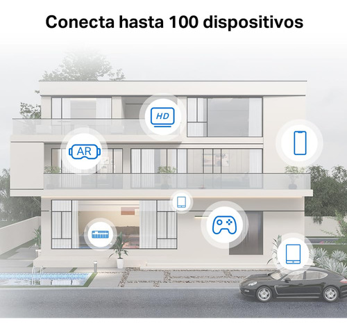 Sistema Wifi Mesh Mercusys Halo H50g 2-pack Ac1900 1300mbps