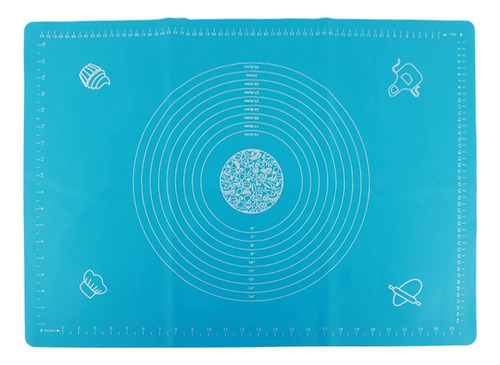 Alfombrilla De Silicona Antiadherente Para Amasar 50x70 Cm