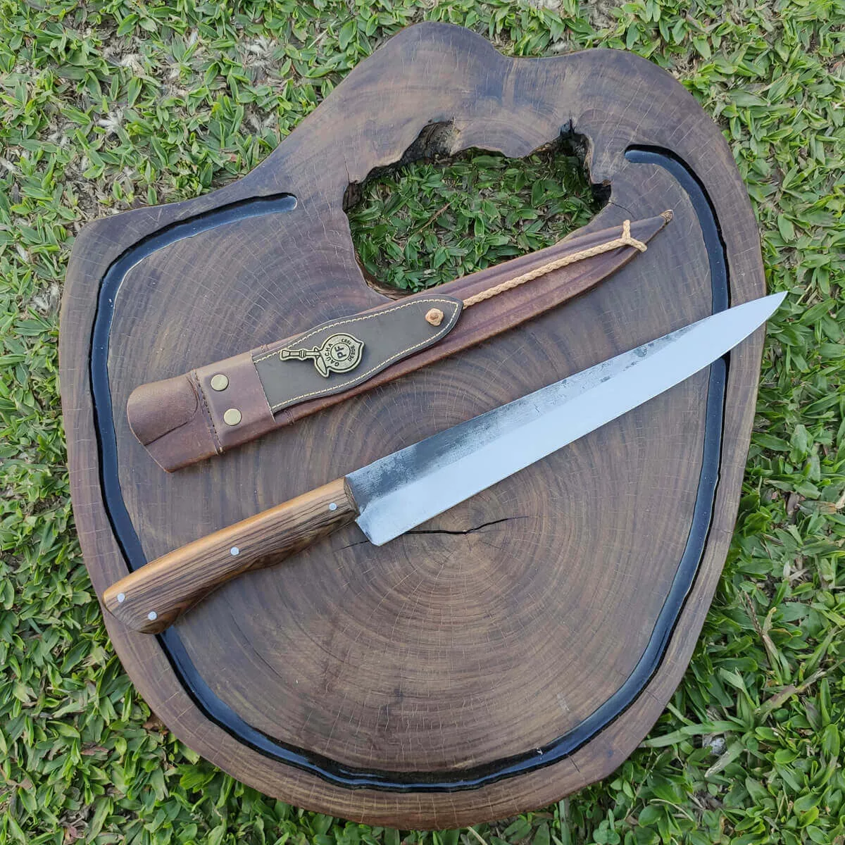 Segunda imagem para pesquisa de faca artesanal churrasco