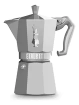 Comprar Cafetera Bialetti Moka Exclusive Italiana 6 Tazas Color Plateado