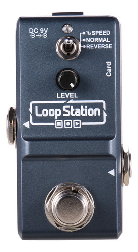 Pedal De Efectos Loop Station Para Guitarra Ammoon Loop Stat