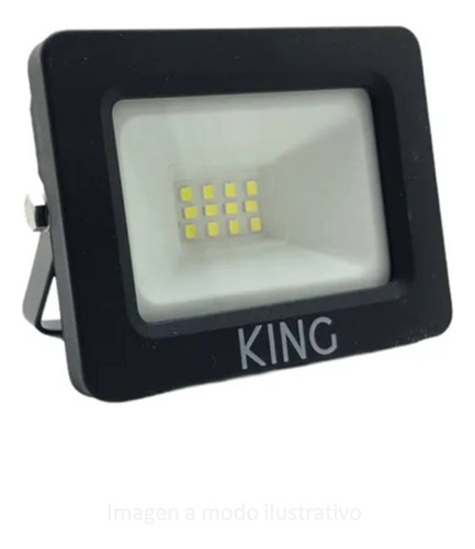 Pack 4 Reflector Led 10w 220v Luz Fria Alta Potencia King