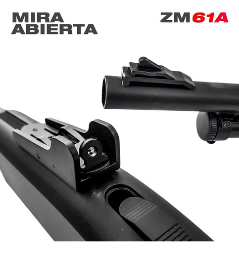 Imagen 4 de 10 de Rifle Airsoft Escopeta M 590 Spring Bbs Aire Comprimido