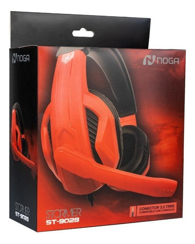 Auriculares Gamer Para Ps4 Pc Celular Naranja Noga St-9028