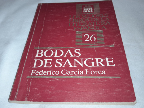 Bodas De Sangre - Federico Garcia Lorca - Abril (Usado)