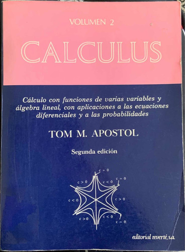 Libro Calculus - Volumen 2